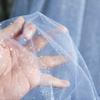 Champanhe prata quente pó fino spray brilhante véu de ouro e prata fotografia fundo de casamento fio vestido de noiva tecido de malha
