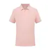 Camisa tipo Polo Ropa de Trabajo Logo Impreso Verano Cuello Solapa Manga Corta Camiseta Corporativa de Equipo Cultural Ropa de Trabajo de Verano