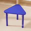 Mesa Combinada Triangular de Jardín de Infancia Mesa y Silla con Forma Infantil Mesa Flecha Apilable para Niños Mesa con Altura Ajustable