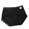 Pantaleta Mascarilla de Seda Helada Ultra Delgada de Verano 7A Antibacteriana Algodón Puro Entrepierna Extendida Cintura Media Ropa Interior Femenina Sin Costuras Que No Pellizca el Trasero