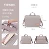 Bolsa feminina estilo coreano bolsa de ombro grande capacidade bolsa para documentos à prova d'água bolsa para documentos portátil bolsa para computador pasta masculina e feminina personalização