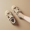 Sapatos de Algodão com Forro de Lã Augu Shiden para Mulheres 2026 Novo Inverno Sapatos Fofos Acolchoados Tênis Fofos Esportivos com Solado Espesso