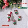 Promoção Quente Atacado Decorações de Nail Art de Natal Desenho Animado Fofo Papai Noel 3D Material de Resina DIY Pacote de Acessórios
