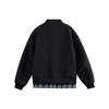 North Boundary Ropa para Hombre Estilo Americano Marca de Tendencia Otoño 2025 Nueva Chaqueta de Béisbol con Doble Cremallera Abrigo Falso de Dos Piezas Chaqueta Unisex