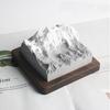 Difusor de Aroma Sin Llama de Montaña Nevada Nórdica para Hogar y Oficina, Piedra Difusora de Aceites Esenciales, Adorno de Perfume, Yeso Aromático con Fragancia Duradera