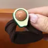 Laço de Cabelo Artificial de Frutas Doce e Fofo para Mulheres, Corda de Cabelo Simples e Fashion, Faixa de Cabelo de Celebridade da Internet, Super Elástico, Não Danifica o Cabelo, Acessório de Cabelo