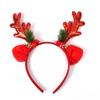 Faixa de cabeça de Natal Headwear Novo High-end Big Elk Horn Bell Lantejoulas Decoração de faixa de cabeça de Natal Estilo Mori Acessórios de cabelo para mulheres