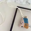 Colar com Pingente de Animal em Tecido Artesanal com Tema Floresta para Crianças