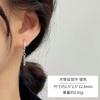 Pendientes Largos Yinjia Plata S925 Diseño Retro de Nicho Joyería de Plata Norma de Nicho Exquisito Elegante Suministro para Mujeres