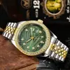 2026 Reloj de lujo transfronterizo exquisito y moderno, superventas de comercio exterior, con diamantes, caja de diamantes y cinco perlas, adecuado tanto para hombres como para mujeres