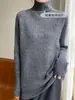 Suéter gola alta feminino, hipoalergênico, quente, macio, delicado, justo ao corpo, manga longa, cor sólida, blusa base outono/inverno, atacado