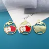 Conjunto Misto de 20 Pingentes Esmaltados em Formato de Frutas, Acessórios Criativos para Joias DIY, Pequenos Charms para Pulseiras, Colares, Brincos e Chaveiros