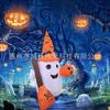5 pies Halloween Transfronterizo Festival de Fantasmas con Escoba Calabaza Elfo Modelo de Aire Luminoso Horror Niño Arreglar Accesorios Adornos
