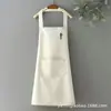 Delantal Impermeable y a Prueba de Aceite Lindo Dibujo Animado Versión Coreana Delantal de Dibujos Animados de Cactus Arcoíris para Hogar Hombres y Mujeres Cocina Restaurante
