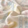 Juego de cama de terciopelo de leche grueso de invierno con estampado, pieza única, cálido forro polar de coral, colcha de cobertura total, protector de colchón, juego de tres piezas