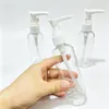 M41 Botella de Presión con Alcohol Plástico Transparente Botella Exprimidora Clip Bomba Pico de Pato Botella Dispensadora Botella Bomba para Mascotas Viaje
