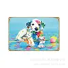 Letreros de Hojalata de Venta Caliente Transfronterizos con Patrones de Cachorros Lindos para Decoración del Hogar, Regalos, Ebay, Amazon, Wish, Tk