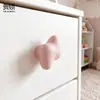 Manijas Redondas de Color Macaron para Habitación Infantil, Bonitas Puertas de Armario, Gabinetes y Cajones en Rosa y Azul Morandi Manijas Pequeñas