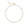 Collar de Perlas Barrocas de Agua Dulce Natural MIGUANG para Mujer, Cadena Clavicular de Lujo Ligero de Gama Alta, Cadena para el Cuello, Accesorio de Playa