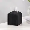 Caixa de Lenço Rosa Fofa Caixa de Armazenamento de Rolo de Banheiro Tubo de Papel Higiênico de Mesa Banheiro Tubo de Rolo de Papel Couro Caixa Quadrada
