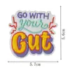 Nuevas Calcomanías de Tela Bordadas con Citas Inspiradoras de Celebridades para Decoración de Ropa Parches de Letras Calcomanías Parches Bordados de Energía Positiva Planchado