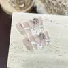 Dai Ruisen [Fragrância de Linho Leve] Manicure Francesa Nude Suave com Zircônia Cintilante Pontas de Unha Feitas à Mão