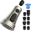 Torneira de Cozinha Extensível Água Quente e Fria Doméstica Universal Anti-respingo Telescópica Rotativa para Lavar Louça