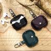 Capa Protetora Completa de Couro Genuíno para AirPods Pro Capa Protetora da Moda para Fone de Ouvido Apple Capa para Fone de Ouvido Sem Fio Bluetooth