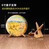 Suporte de Pratos de Bambu Prato Suporte para Bolos de Chá Puerh Sete Filhos Suporte de Bandeja de Chá Suporte de Prato de Exibição Suporte de Disco Redondo para Folhas de Chá Base de Prato de Porcelana Prato Suspenso
