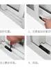 Limitador de Ventana Deslizante Plástico Acero Aleación de Aluminio Puerta Ventana Restrictor Cerradura de Seguridad para Niños Puerta Corredera Bloque Anticolisión
