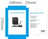 Caja Vacía de Embalaje para Estuche de Cuero de Teclado Bluetooth de Varias Especificaciones Transfronterizo Caja de Color con Ampolla para Set de Teclado y Ratón de Tableta de 10 Pulgadas