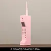 Modelos de Objetos Antigos Nostálgicos Retrô: TV Preto e Branco, Toca-Discos, Telefone, Celular Vintage, Adereços para Fotos, Decorações
