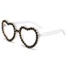 Otoño 2023 Nuevas Gafas de Sol Europeas y Americanas Amor Diamante Gafas Moda Gafas de Sol Corazón de Durazno Gafas de Sol de Mujer