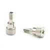 Tornillo de Rosca Parcial de Apriete Manual M3*8 Niquelado Ajuste por Pasos Tornillo Manual Fijación de Gabinete Cabeza Cilíndrica Moleteada Cabeza Phillips