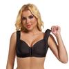 Comércio Exterior Transfronteiriço Sutiã Brilhante Fino Tamanho Grande Fecho Frontal Sexy Push-Up Sem Aro Ajustável Roupa Íntima Feminina Atacado