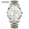 Longbo Longbo productos genuinos Reloj de Hombre Impermeable Luminoso Reloj de Doble Calendario Reloj de Hombre Cuarzo Dominante para Hombre Venta al por Mayor
