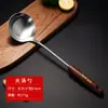 Espátula de Aço Inoxidável 304 Cabo de Madeira Conjunto de Utensílios de Cozinha Espátula para Refogar Concha para Sopa Colher Escumadeira Espátula para Fritar Utensílios Domésticos de Cozinha