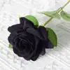Rosas de Terciopelo Sintético Cuidadosamente Seleccionadas para San Valentín Decoración de Boda para el Hogar Pared de Flores Tacto Flores Sintéticas Flores Artificiales Falsas
