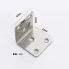 Suporte de Ângulo Reto de Aço Inoxidável Cantoneira Suporte Triangular para Armário Suporte de Prateleira Código de Canto Quadrado Aço Inoxidável Espessado