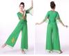Nuevo traje de baile cuadrado con un profundo significado, estilo chino, bordado, para personas de mediana edad y mayores, traje de actuación, traje de baile clásico, traje Hanfu.