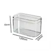 Caja de Embalaje de Plástico Transparente Caja de Almacenamiento con Tapa, Caja para Pasteles de Gama Alta, Material PS de Grado Alimenticio, Stock Listo del Fabricante Venta al por Mayor