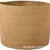 Cesta de almacenamiento de cuerda de algodón Xinyide, organizador de ropa plegable de calidad de Amazon, cesta tejida de cuerda elástica