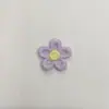 Logo Bordado Flor de Dibujos Animados Pegatinas Bordadas Accesorios para Manualidades Accesorios Parches Broche Joyería Accesorios para el Cabello Pegatinas de Tela