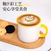 Caneca Esmaltada Imitação com Logo Impresso Caneca Cerâmica Retrô Nostálgica Caneca de Café Caneca de Água Presente Publicitário Personalização