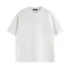 2026 Verano Nuevo Camiseta de Manga Corta con Diseño Desestructurado Estilo Americano Moderna Camiseta de Cuello Redondo Top para Hombre