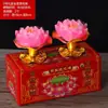 Velas de Linterna de Loto, Velas de Loto, Cera de Loto, Lámparas que Cumplen Deseos, Linternas Flotantes de Loto Rojas de Aceite de Mantequilla, Linternas de Loto para Pedir Deseos, Wholesale