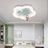 Lâmpada de teto de ventilador infantil de desenho animado transfronteiriço LED proteção ocular de espectro total para meninos e meninas lâmpadas de ventilador de quarto