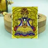 Novo núcleo de pintura Thangka dourado feito à mão Zakilam pintura da vida passada e presente estúdio mãe verde explosões