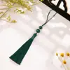 Marcador de Página com Franja de Borla de Sementes de Cabaça 8cm Pingente Pequeno para DIY Borlas Ornamentos de Estilo Antigo Charms Sachês Perfumados Caixa de Presente Acessórios para Headwear