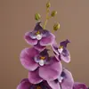 Orquídea Phalaenopsis artificial de tacto realista, adorno decorativo de alta gama, arreglo floral, adorno de Phalaenopsis, venta al por mayor de flores artificiales